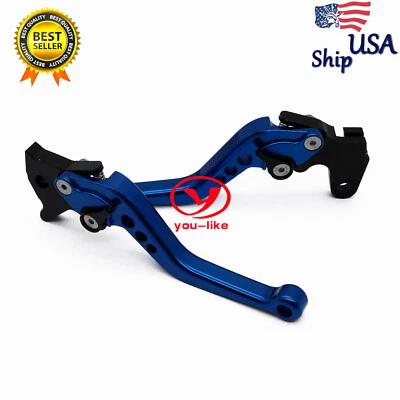Palanca de embrague de freno corta azul CNC para Suzuki 600/750 KATANA 1998 1999-2006 Foto 1 de 4