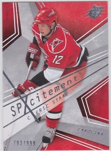 08/09 SPX...ERIC STAAL...SPXCITEMENT...793/999...CARD # X15...HURRICANES - Imagen 1 de 1