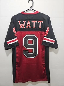 JJ Watt #9 Kopfbedeckung Klassiker High School Trikot Erwachsene bestickt NFL Herren LARGE - Bild 1 von 12