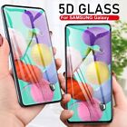 5D Full Tempered Glass Screen Protector For Samsung A01 A21 A41 A51 A71 A81 A91