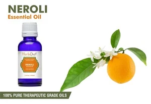 Neroli Essential Oil 100% Pure Natural Aromatherapy Oils Therapeutic Grade - Picture 1 of 3