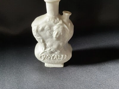 Flacon Parfum Ancien En Biscuit Moulé Style Art Nouveau - Photo 1/4