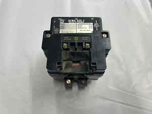 Square D 8502SE02 Contactor, NEMA Size 3, 31074-400-38 110-120V Coil. - Picture 1 of 4