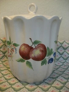Corning Ware / Corelle CHUTNEY Canister Large Flour & Lid W/ Seal 8.25” EUC LotA - Picture 1 of 6