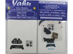 YAHU YMA3209 Me 109E RLM 66 1/32 instrument panel - Picture 1 of 2