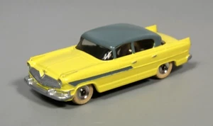 Vintage Dinky Hudson Hornet, Lemon-Grey, Unboxed - Picture 1 of 3