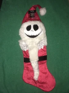 Neu mit Etikett Disney's Nightmare Before Christmas Santa Jack Weihnachtsstrumpf - Bild 1 von 2