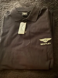 Bentley Collection Men’s XXL Polo Shirt Black 100% Cotton BL579 NEW OEM NWT - Picture 1 of 5