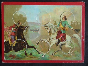 ancienne planche de loto et 8 jetons chromo pour compléter un jeux fin XIX ème - Picture 1 of 1