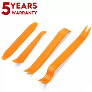 4pcs Auto Trim Removal Tool Radio Panel Dashboard Strong Removal Kit (Orange) - Bild 1 von 14