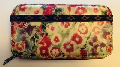 Patricia Nash Leather Multicolor Floral Bi-Fold Wallet - Image 1 of 4