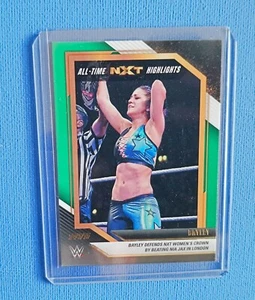 Panini WWE NXT 2.0 All-Time Highlights #18 Bayley Green Paralell in Toploader - Bild 1 von 2