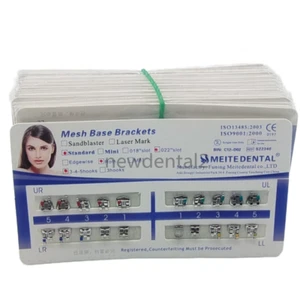 20Packs Dental Orthodontic Bracket Braces Standard Roth .022 Hooks 3-4-5 - Picture 1 of 11