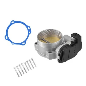 85MM Throttle Body W/ Spirial Inlet Design For 2013+ Dodge HEMI 5.7L 6.1L 6.4L - Foto 1 di 7