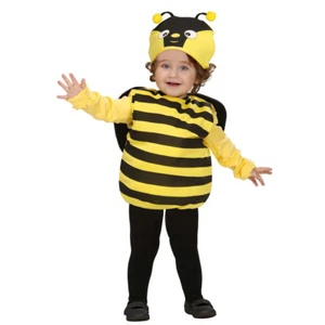 Bienenkostüm Kinder Hummel Faschingskostüm 90-104 cm 1-3 Jahre Bienen Tierkostüm - Bild 1 von 3
