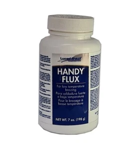 Lucas Milhaupt 755212970305 Handy Flux 7oz Jar W/Brush - Picture 1 of 1