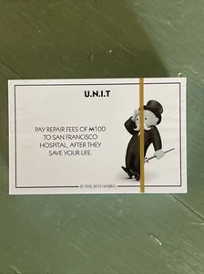 NEW Monopoly Doctor Who 50th Anniversary Edition Replacement 28 Title Deed Cards - Picture 1 of 2