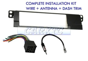 1999-2006 BMW M3 Radio Stereo Install Dash Kit: Wire Harness & Antenna Plug M396 - Bild 1 von 1