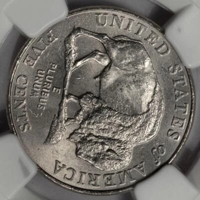 2005 P NGC MS65 Rotated Dies Bison Nickel Mint Error Extremely Rare - Image 1 of 4