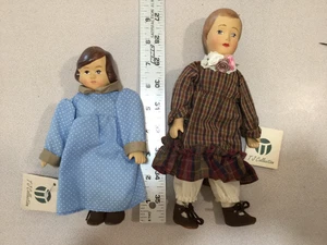 muñecas artesanales vintage colección T J - Imagen 1 de 5