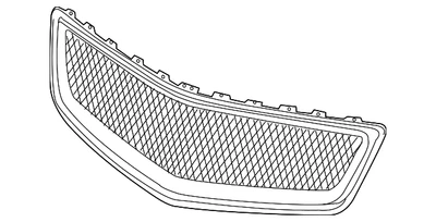 Подлинная передняя нижняя решетка GM 20756061 - Изображение 1 из 4