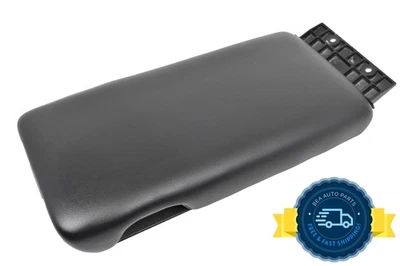 1998-2004 Mercedes SLK230 SLK320 Center Console Black Leather Armrest Top OEM - Image 1 of 4