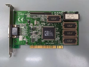 ATI mach64 2MB Vintage Gaming PCI SVGA KARTE für 486, Pentium - Bild 1 von 3
