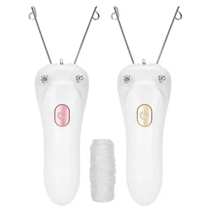 Facial Epilator Electric Face Hair Shaver Machine Tool Remover Cotton Thread UK - Picture 1 of 8