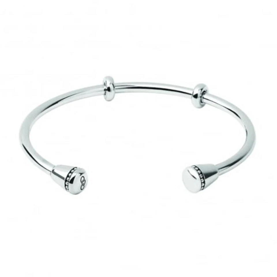 LINKS OF LONDON Bracelet Amulet Cuff Sterling Silver Cap L RRP210 - Image 1 of 1