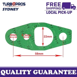 Turbo Charger Oil Feed Gasket For Toyota LandCruiser 80 Series HDJ80 1HDT 4.2L - Picture 1 of 2