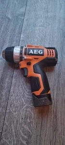 AEG BS 12 C Cordless 12v Drill Driver with 12v Li-Ion Battery. a2010. untested - Picture 1 of 5