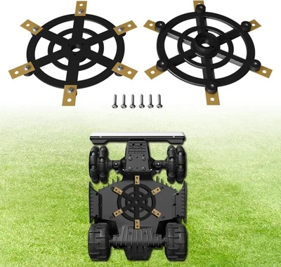 BECIETY 2Pcs Replacement Cutting Discs for Luba & for Luba 2 Mower (2024 & Older)