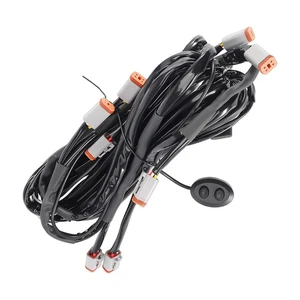 Heavy Duty Wiring Kit For maXpeedingrods Crosshair DRL Lights 30A Dual Relay - Picture 1 of 12