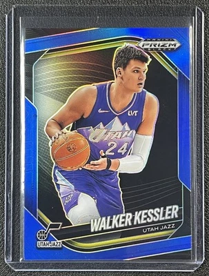 WALKER KESSLER 2024-25 PANINI PRIZM BLACK #98 BLUE 192/199 JAZZ - Image 1 of 2