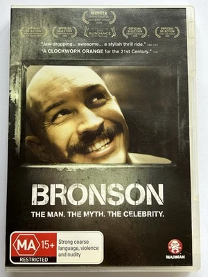 Bronson DVD (2009) The Man Myth Celebrity Tom Hardy Nicolas Winding Refn Crime - image 1 of 4