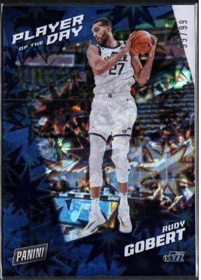 2021-22 Panini NBA Player of the Day Kaboom SSP 99/99 #49 Rudy Gobert - Image 1 of 2