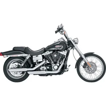 Silenciador deslizable VH 3 pulgadas Twin Slash PCX cromado Harley Sportster 883 bajo 14 Foto 1 de 4