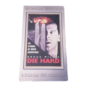 Die Hard Vhs Sealed Special Edition 1988 Bruce Willis Collectible Sealed New - Picture 1 of 7
