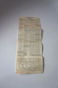 VINTAGE LONG ISLAND RAIL ROAD TRAIN TICKET - Picture 1 of 2