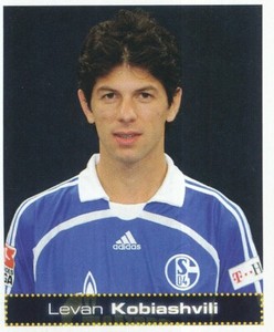431 LEVAN KOBIASHVILI # GEORGIA FC.SCHALKE 04 STICKER PANINI FUSSBALL 2008