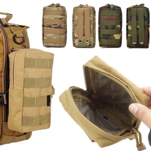 Water Resistant Organizer EDC Utility Pouch Compact Large Tactical Molle Pouch - Picture 1 of 12