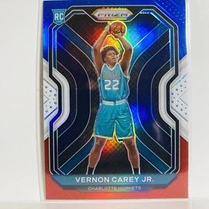 2020 - 21 Panini Prizm Basketball RC Red White Blue Vernon Carey Jr. Hornets - Bild 1 von 2