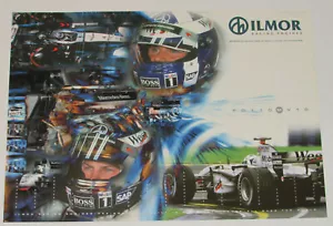 VTG MID-1990s ILMOR RACING ENGINES ADVERTISING POSTER! 16x11" MERCEDES FORMULA 1 - Picture 1 of 12
