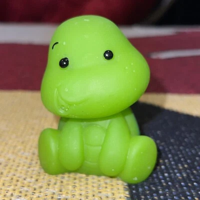 Infantino Bañera O' Toys Goma Animales Tortuga Verde Baño Juguete Repuesto Foto 1 de 2