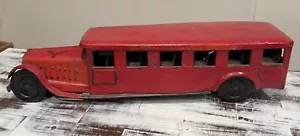 Cor Cor 1920's Toy Bus, Vintage Pressed Steel - Picture 1 of 6