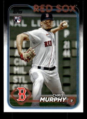 2024 Topps #73 Chris Murphy Rookie Card Boston Red Sox - Image 1 of 2