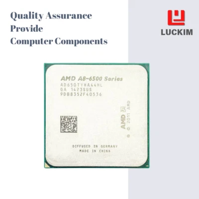 CPU AMD A8-6500 - Socket FM2 4 núcleos 4 hilos 3,5 GHz 1 MB de caché L2 de 4 MB de caché L3 Foto 1 de 4