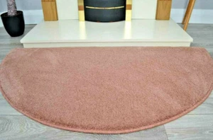 Rugs Mats Semi Circle Half Round Rug Moon Moons Circles Pink Carpet Mat Cheap - Picture 1 of 1