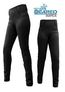 Get Geared Unisex Motorbike Aramid Fiber Lined Legging with CE Protective Armour - Picture 1 of 7