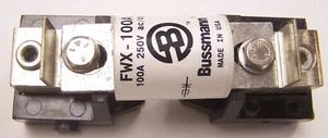 2 Cooper Bussmann 1BS101 Sicherungskasten mit BussmannFWX-100A 250V Sicherung gebraucht - Bild 1 von 3